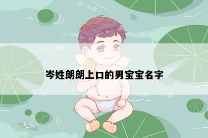 岑姓朗朗上口的男宝宝名字